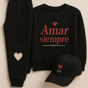 conjunto amar siempre corazón